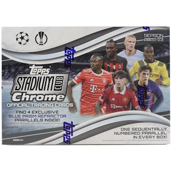 https://www.dacardworld.com/sports-cards/2022-23-topps-stadium-club-chrome-uefa-club-competitions-soccer-giant-box?gclid=CjwKCAjwvfmoBhAwEiwAG2tqzHVTWEF3Z_kz1v1s7eNSqXxDplGI23lom397aiYdLEbVpK8hwLUCWxoC9HkQAvD_BwE