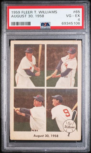 1959 Fleer Ted Williams Two Famous (Fishermen)
